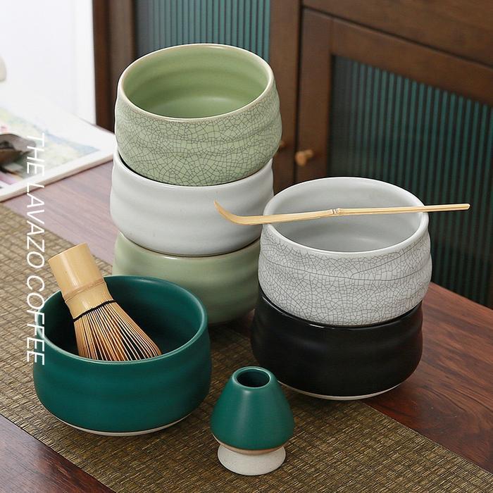 CHAWAN CERAMIC MATCHA BOWL | Mangkok Matcha Keramik Chawan Mixing Bowl