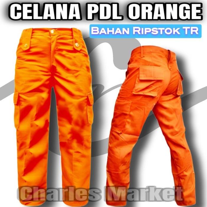 CELANA PDL ORANGE - CELANA ORANGE REGULER - CELANA PDL PRIA
