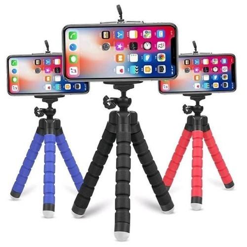 Mini Tripod Spider 3 Kaki Holder U Medium MURAH Stand HP Octopus Handphone