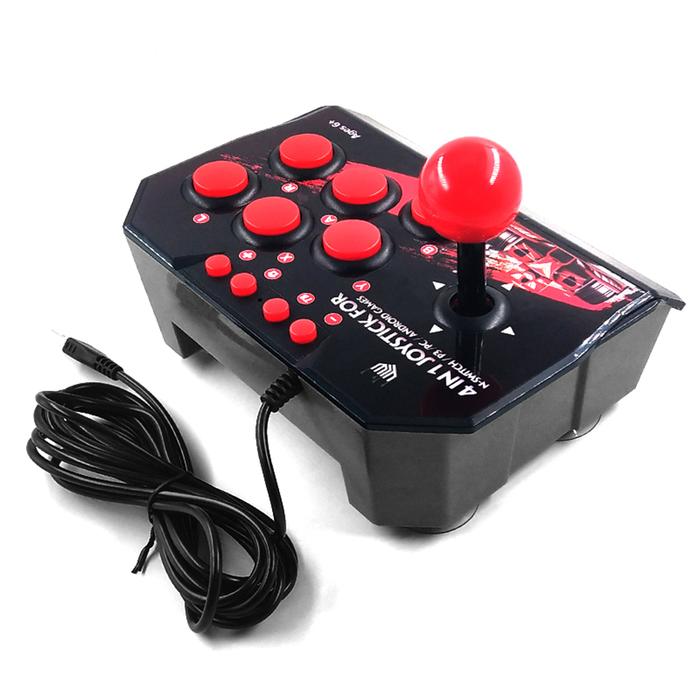 USB C Wired Mini Joystick Gamepad Handheld Game Console USB Receiver