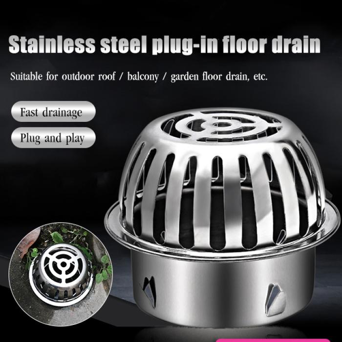 Stainless steel floor drain round floor drain outdoor floor drain