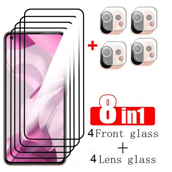 Full Cover Glass For Xiaomi Mi 11 Lite 5G NE Glass For Mi 11 Lite NE