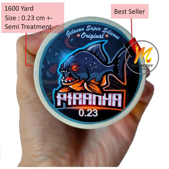 Gelasan Tertajam Piranha 1600 Yard 0.23 Tajam