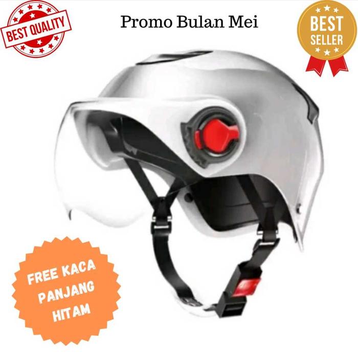 HELM SEPEDA LISTRIK WARNA WARNI TERMURAH - HELM SCOOTER VIETNAM/SEPEDA LISTRIK VIRAL HALF FACE