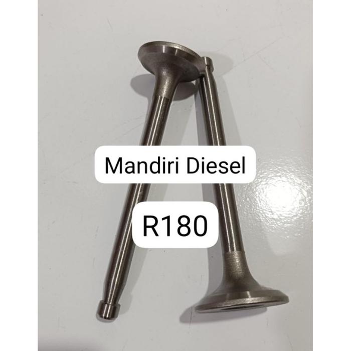 R180 intake & exhaust Valve untuk engine diesel type R180