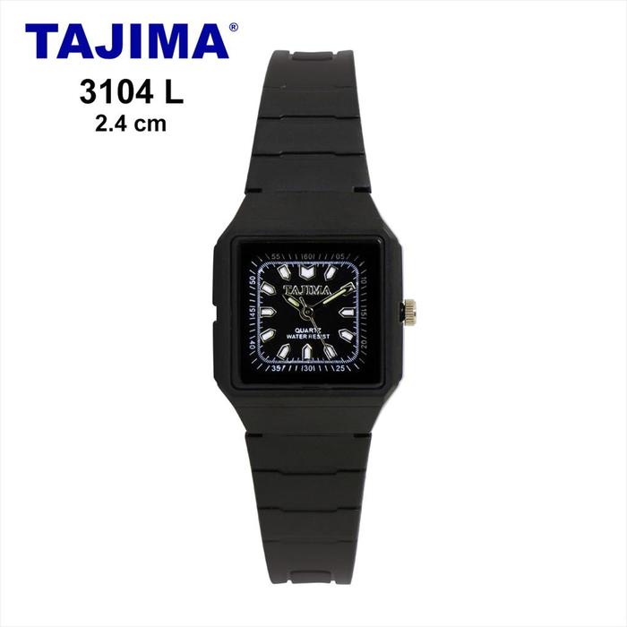 Jam Tangan Tajima Premium 3061 L Black Band Original Garansi 1 Tahun.