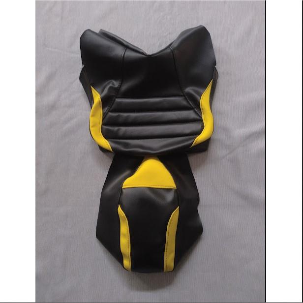 Bungkus jok R15 v2 - v3 bahan BIASA pres Japs / KULIT JOK YAMAHA R15 V3 V2+sabuk