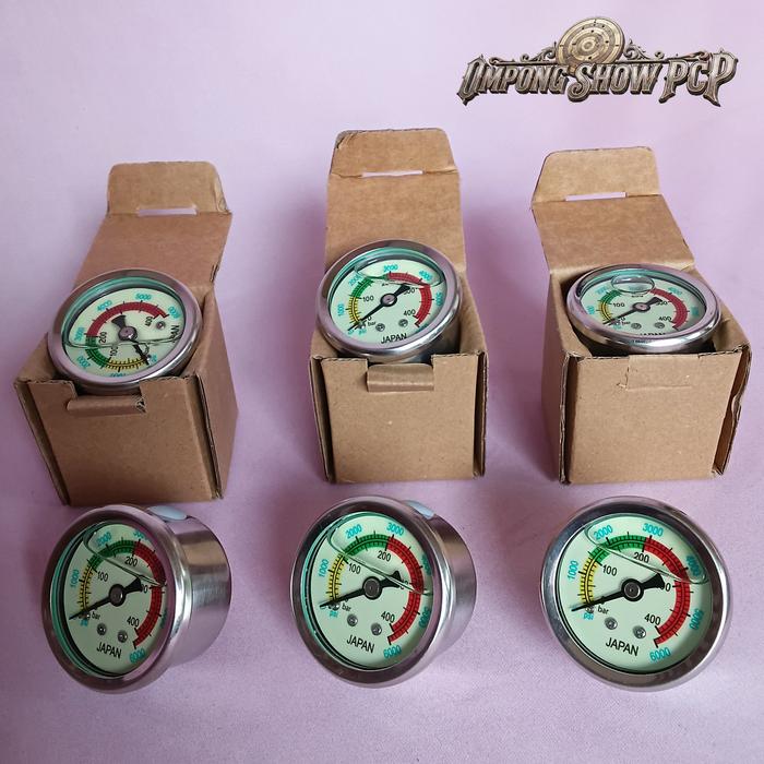 Manometer 6000 PSI, Manometer Luminus, Manometer Pompa PCP, Manometer Besar, Manometer Tekanan Tingg