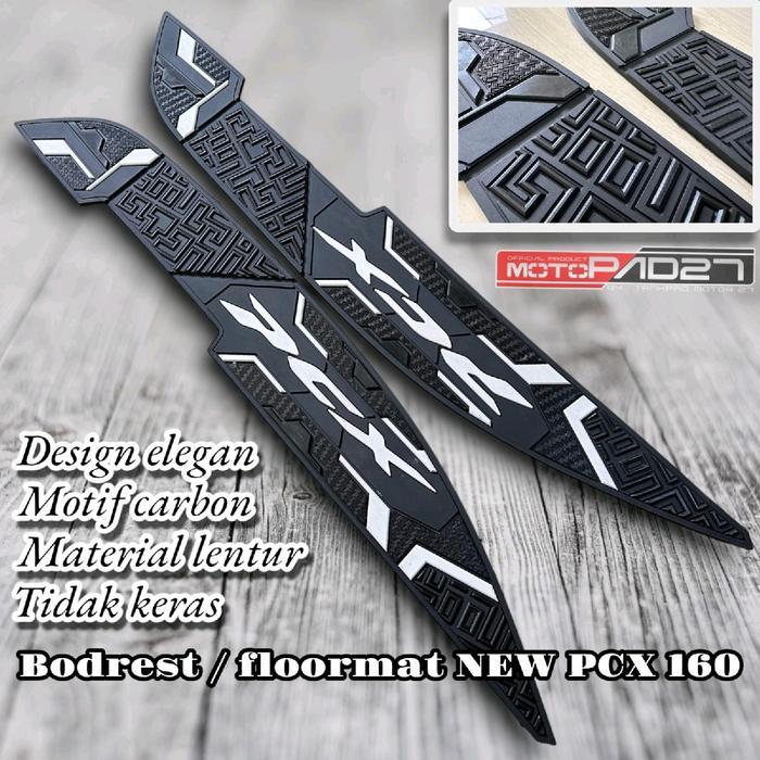 Karpet motor PCX 160 Alas Pijakan Kaki PCX 160 2021-2023 Rubber