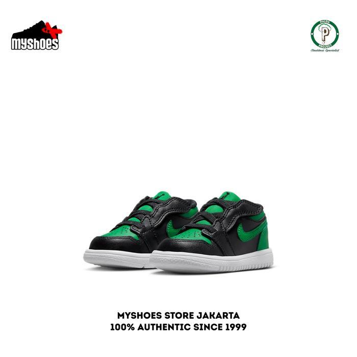 sale Sepatu Sneakers Anak Nike Air Jordan Low 1 Lucky Green 100% Authentic - CI3436 065