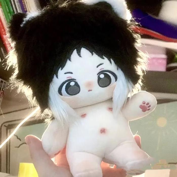 Japan Anime Ryunosuke Akutagawa Bungo Stray Dogs 20cm Plush Stuffed