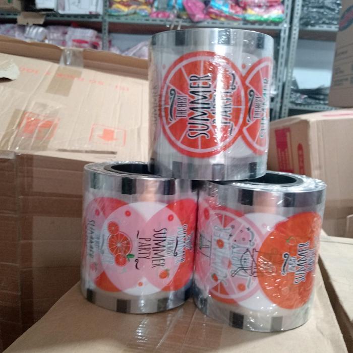 PLASTIK SEALER LID CUP SUMMER PARTY -+ 1000 CUP