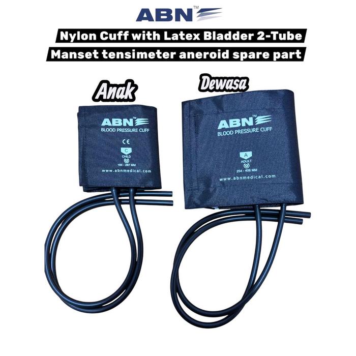 ABN Manset Tensimeter Perekat 2-Tube Nylon