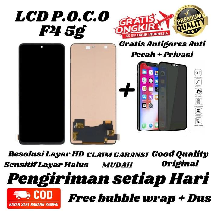 Lcd touchscreen POC0 F4 Original / Lcd F4 5G Full set