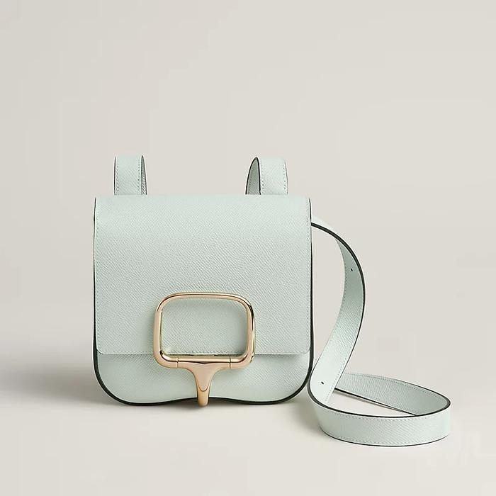 HERMES,Hermes Della Cavalleria II Mini Shoulder Bag,blue