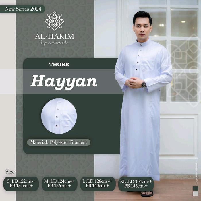 Baju Gamis Jubah Koko Saudi Original Al Haramain Muslim Pria Dewasa