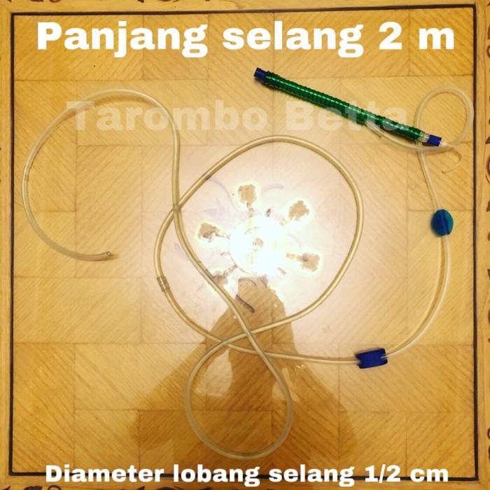 Alat Selang Sipon Sifon Air Aquarium Ikan Cupang & Ikan Lainnya Size M