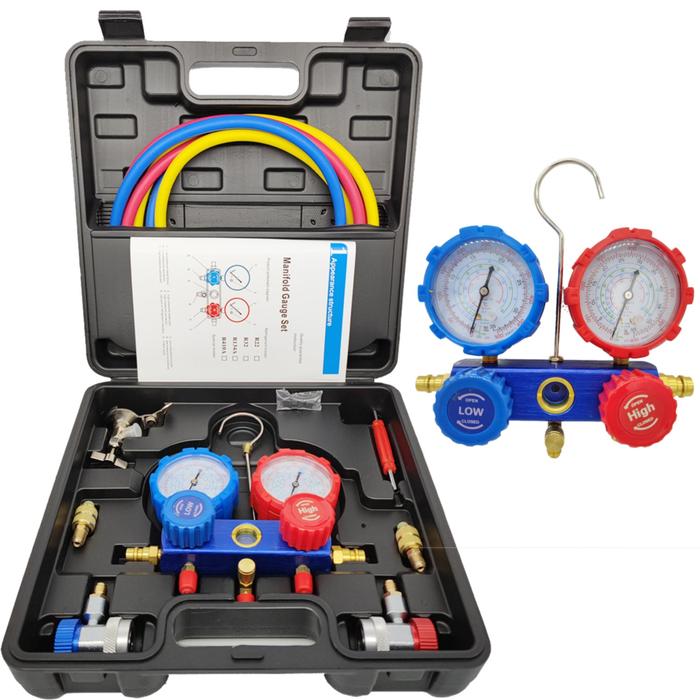 Refrigerant Charging Manifold Gauge SET Air Condition Gauge