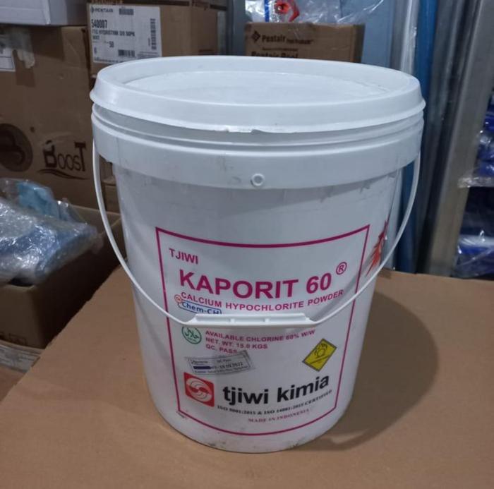 Ember Bekas Kaporit Ukuran 20 Liter Lengkap Dengan Tutup dan Tali