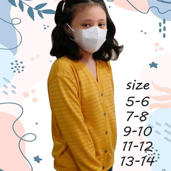 Cardigan Nux Anak Cardigan Anak Cewek Cardigan Anak Usia 9-12th