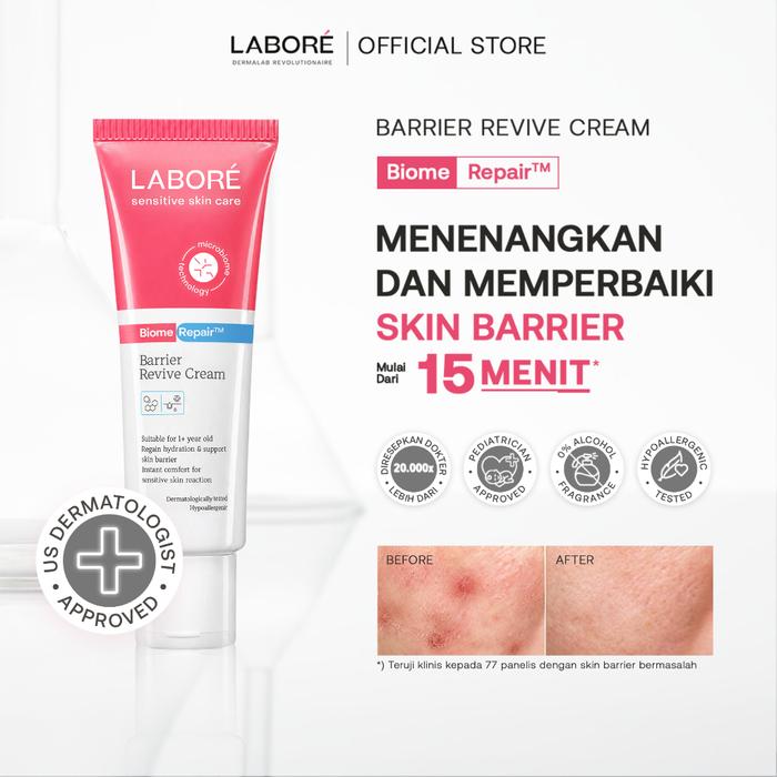 [Special Price] LABORE Sensitive Skin Care BiomeRepair Barrier Revive Cream 10 ml/50 ml/100 ml Moist