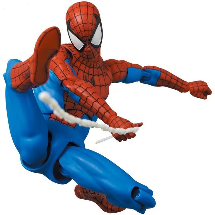 CT Mafex 185 Spiderman Action Figures Toys 6 Inch High Quality Spider Man Movable Statues Model Doll