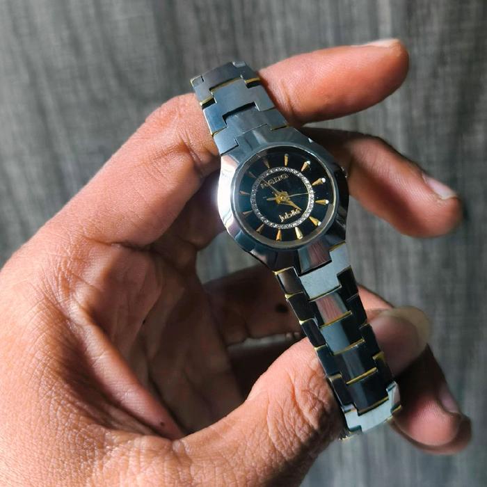 Jam tangan RADO JUBILE Crystal Sapphire mewah Original cewek cowok bahan tungsten model gelang