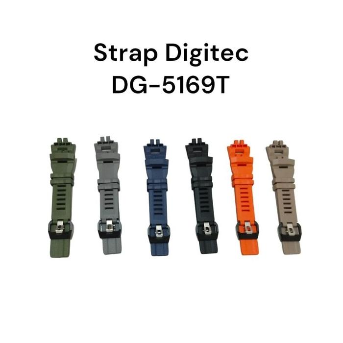 STRAP DIGITEC DG-5169T ORIGINAL 100% BISA BUAT G-SHOCK GBD 200 Diskon