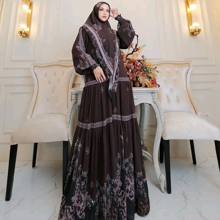 Kalila Set Syari Khimar Printing