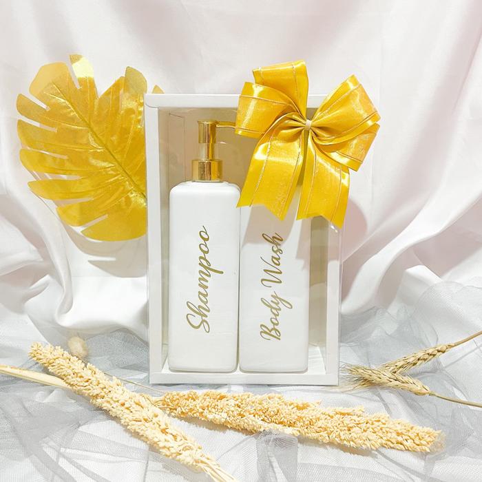 Hampers Gift Box Sabun Shampo Only | Souvenir | Botol Sabun | Botol Shampo | Botol Plastik | Gift Bo