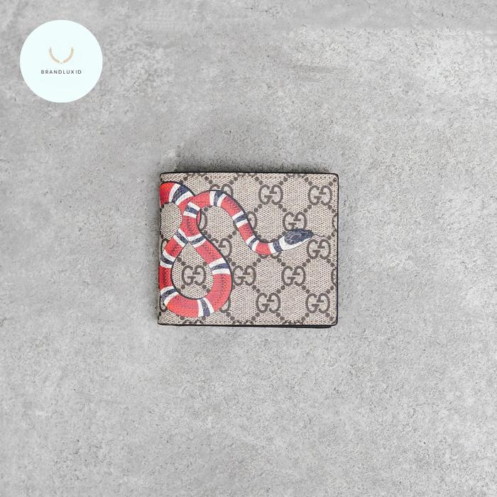 Gucci GG Snake Wallet in Beige