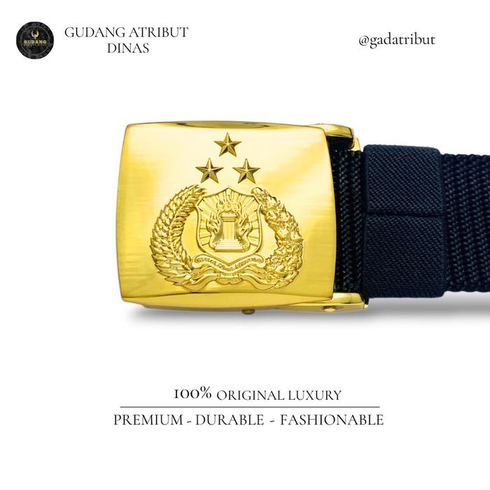100% LUXURY Gesper Polri Versi I / Gesper Polri Versi I Luxury / Gesper Luxury / Atribut Polri / Atr