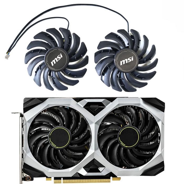 NEW 1LOT 85MM PLD09210S12HH GTX 1660 1660Ti GPU Fan，For MSI GTX 1660 1660Super 1660Ti VENTUS XS Grap