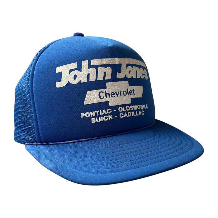 Vintage Trucker Hat John Jones Chevrolet