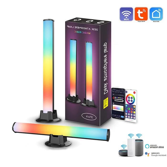 RGB Smart LED Light Bars Bluetooth APP Control Nightlight Tuya WIFI