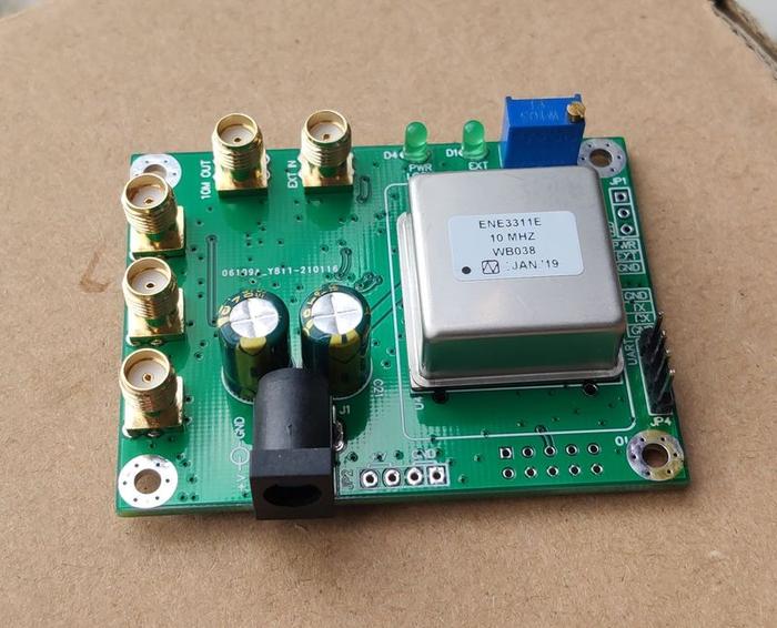 by BG7TBL 10K-250MHz 10MHz OCXO adjust frequency standard