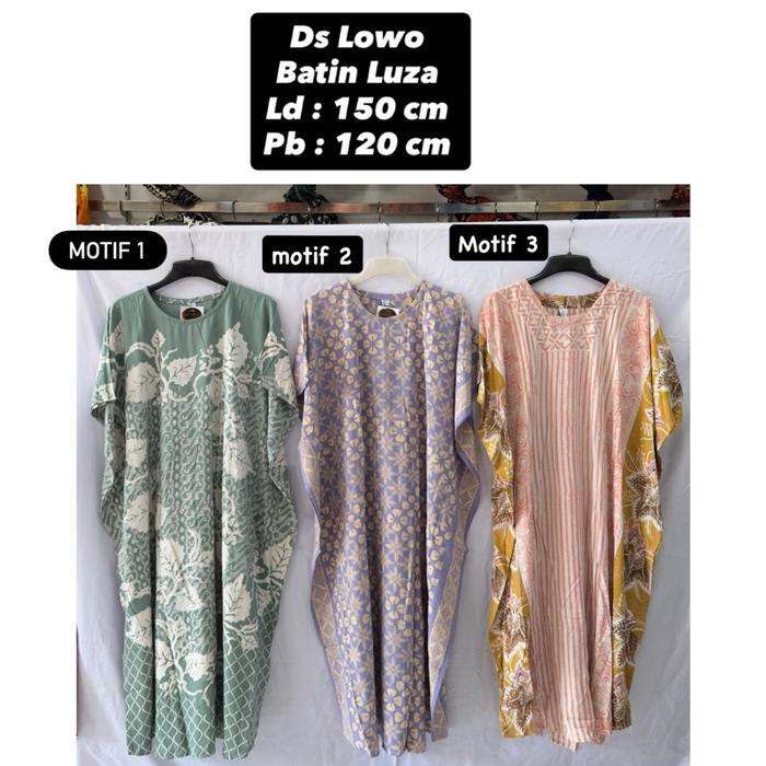 Batik Luza , Daster lowo dengan bahan premium dan motif ekslusif tidak pasaran, bahan tidak mudah lu