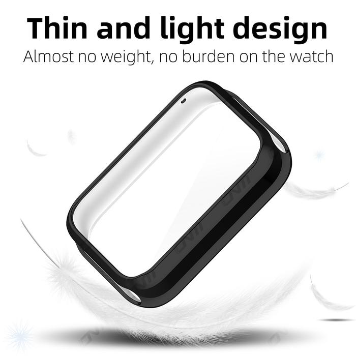 Case for Mi Band 9 Pro Screen Protector Case Soft TPU All-Around Protective Bumper Cover Accessories