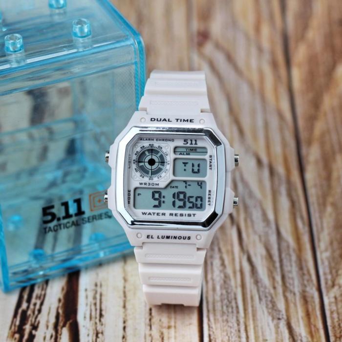 jam tangan wanita 5.11 digital rubber fashion