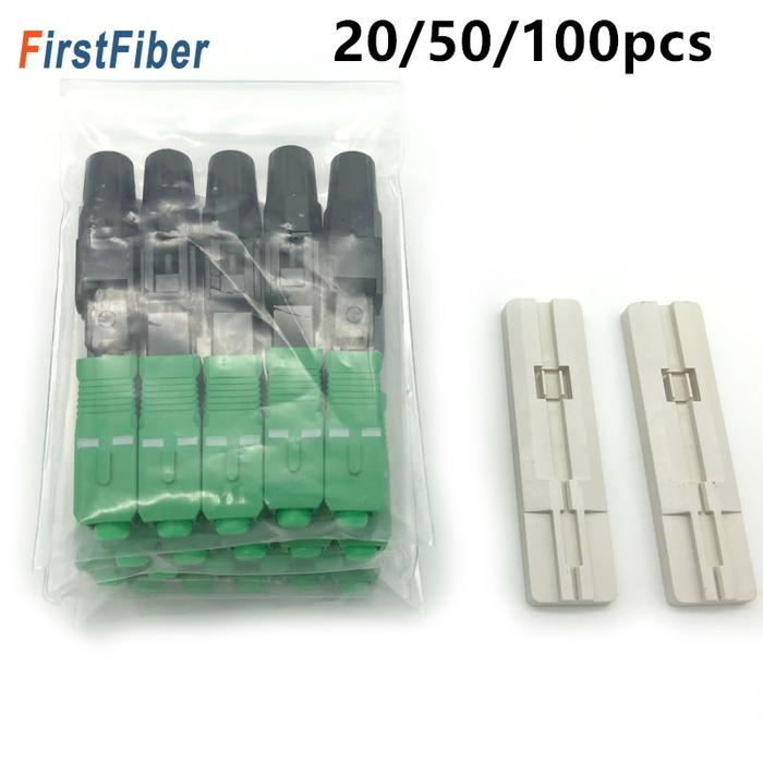 SC APC Fast Connector Embedded SC adapter FTTH SC APC quick connector