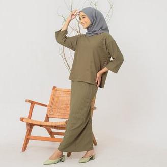 Hanni Skirt | Rok Hanni | Rok Knit Hornet (rok saja bukan one set)