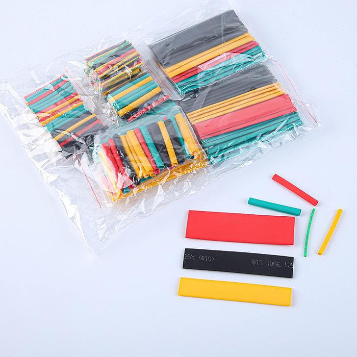 164 Pcs Isolasi Kabel Bakar Konektor Penyambung Kabel / Kabel Isolasi Bakar / Selang Bakar Warna War