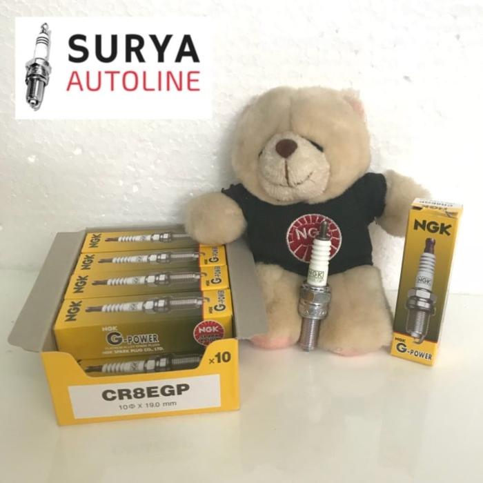 100% original Busi NGK G-Power CR8EGP HONDA sonic 125 CS1 KAWASAKI Ninja 250R 300 Ninja Z250 SUZUKI 