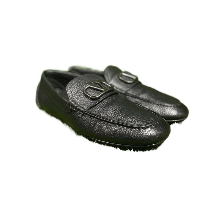 Authentic Valentino garavani loafers Shoes Flat Pria Kerja Fantofel