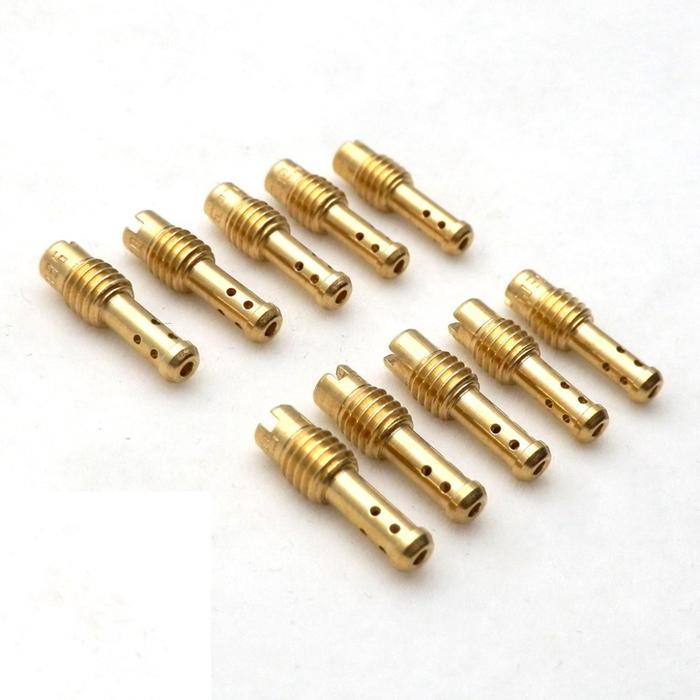 20X Pilot Motor Jet 8 Lubang Berdarah untuk MIKUNI VM/TM/TMX VM22/210