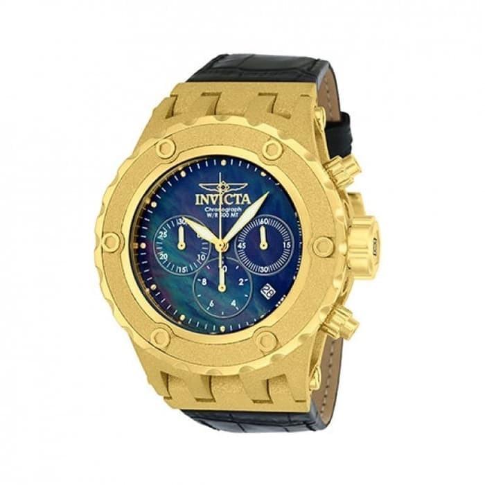 JAM TANGAN PRIA INVICTA SUBAQUA BIG SIZE SPORT 23239 ORIGINAL KULIT TAHAN AIR MEWAH ANALOG
