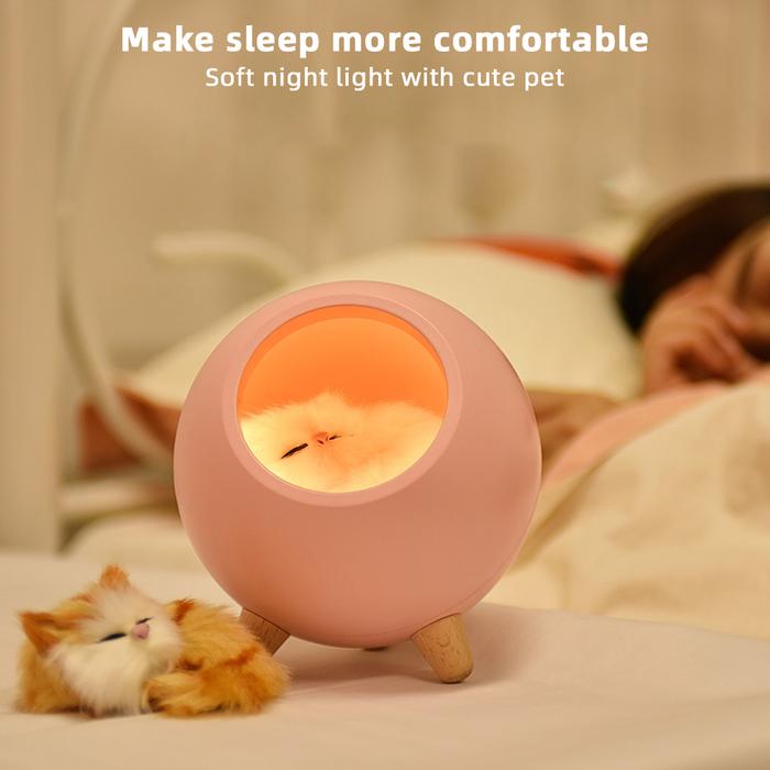 Cute Cat Touch Led Night Light Touch Dimming LED Baby Kids Bedside
