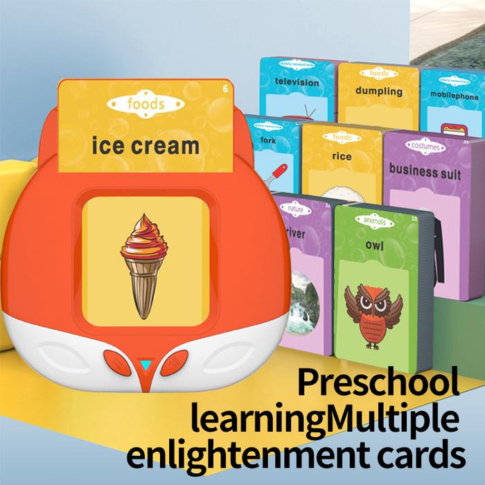 English Children Puzzle Early Education Card Insertion Machine Baby Early Education Enlightenment le