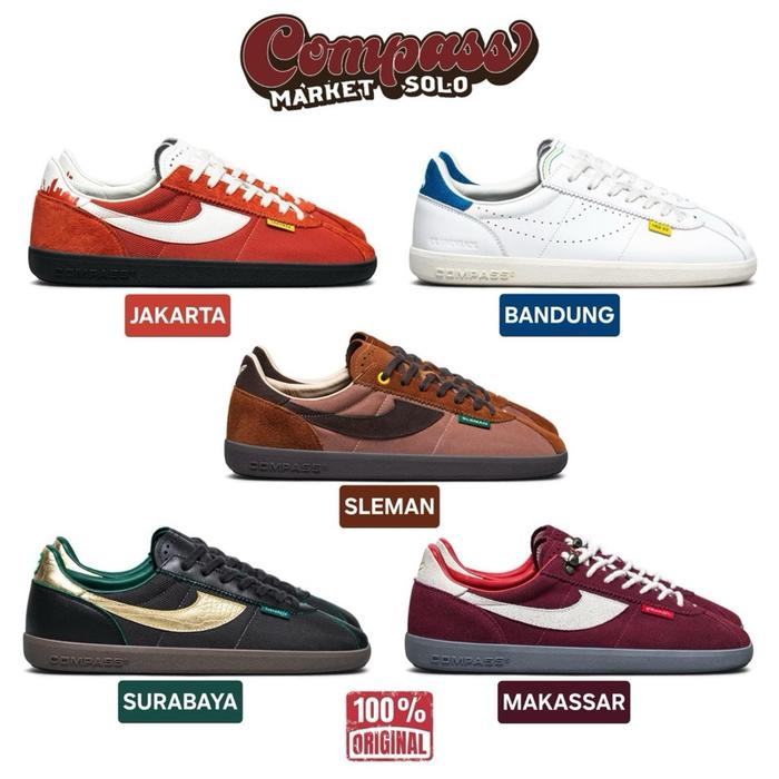 SEPATU COMPASS TRIBUNE MAKASSAR / SLEMAN / JAKARTA / BANDUNG / SURABAYA | TRIBUNE DIVERCITY