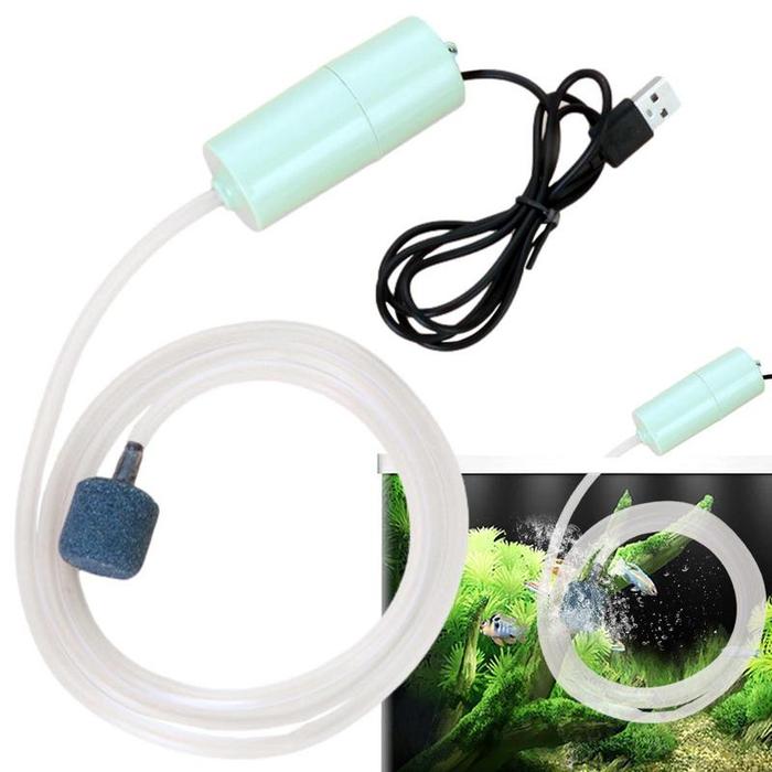 Mini Water Pump Mute Aquarium Pump With Uniform Air Bubble 5V Mini